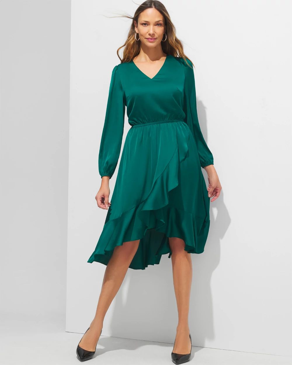 White house black market teal dress hotsell